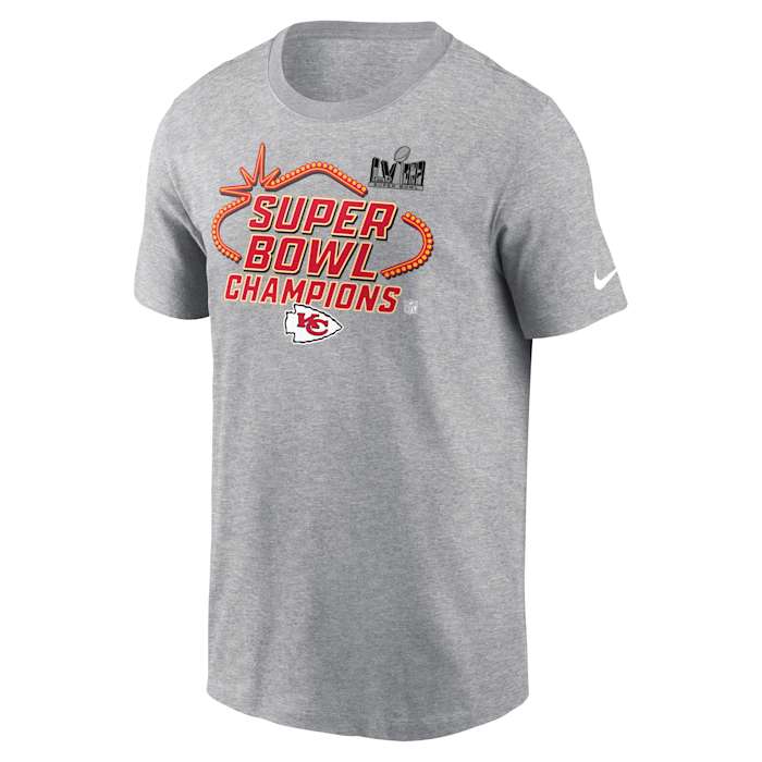 Kansas City Chiefs Locker Room SBLVIII Champions Men's Tee
